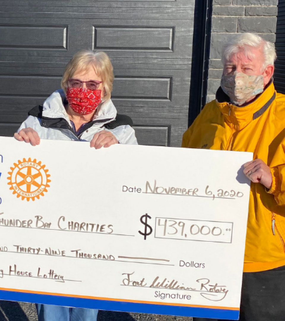 Fort William Rotary House Lottery Winners